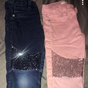 Girls size 6 jeggings Sonoma brand
